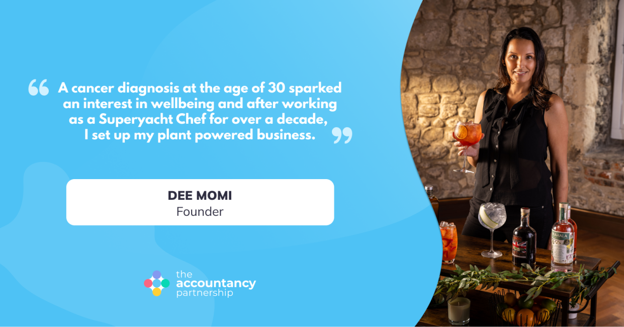 December 2022 Client of the Month: MINT Wellbeing (Mint On Demand Ltd) 1 A cancer diagnosis at the age of 30 sparked an interest in wellbeing and after working as a Superyacht Chef for over a decade, I set up my plant powered business.