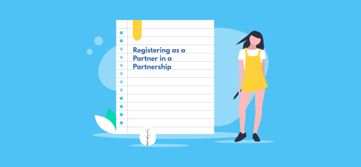 Registering as a Partner in a Partnership
