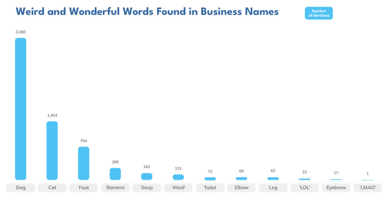 weird and wonderful names