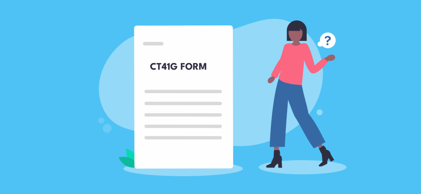 What is a CT41G Form?